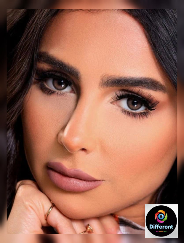 لنز رنگی کاپوچینو نچرال برند دهب