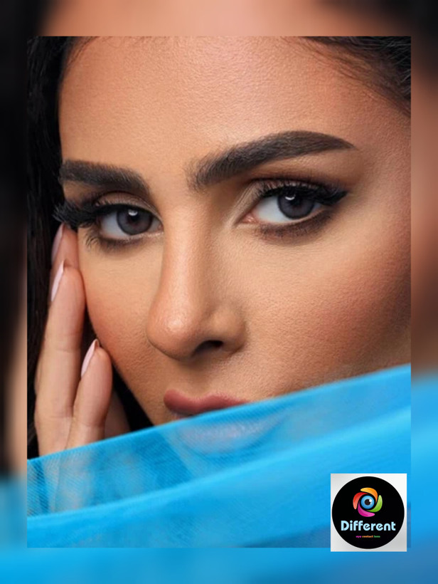 لنز رنگی نچرال گری برند دهب