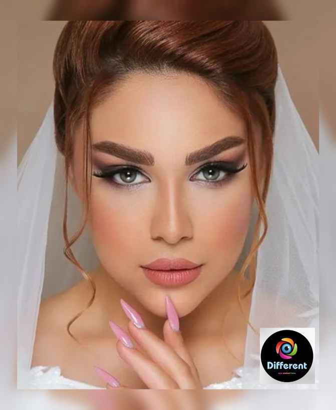 لنز رنگی نچرال گرین برند دهب