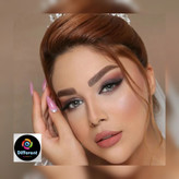 لنز رنگی نچرال گرین برند دهب