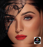 لنز رنگی نچرال بلو برند دهب