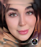 لنز رنگی ماربل برند دهب