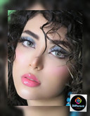 لنز رنگی خاکی برند دهب