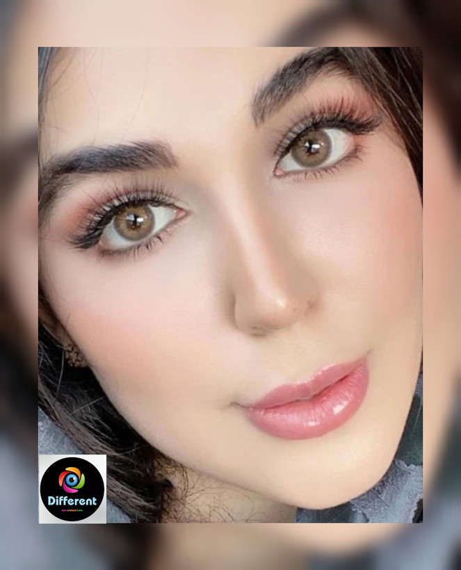 لنز رنگی کاف برند دهب