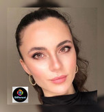 لنز رنگی مارون برند دهب
