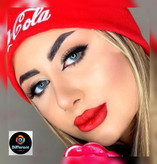 لنز رنگی گلد تیفانی بلو برند دهب