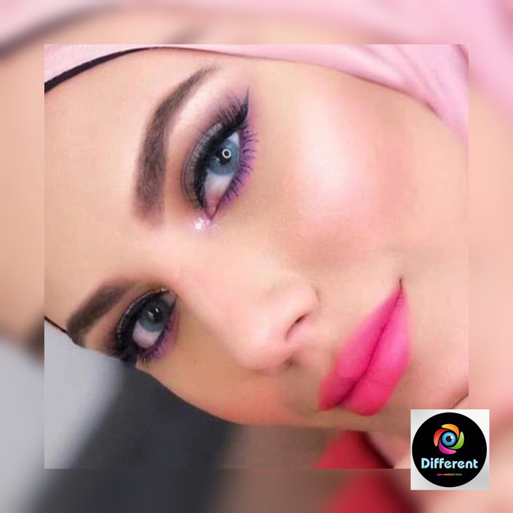 لنز رنگی گلد تیفانی بلو برند دهب