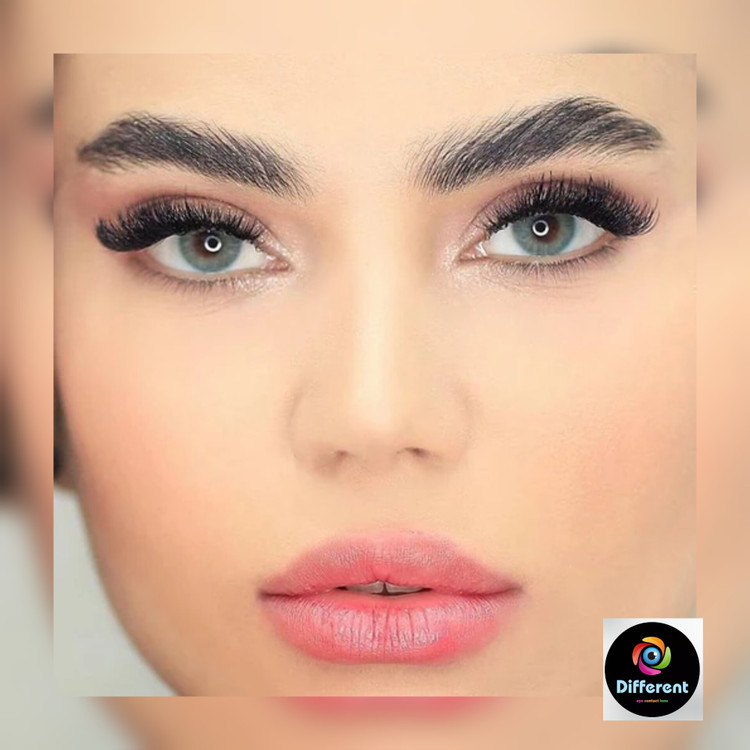 لنز رنگی گلد تیفانی بلو برند دهب