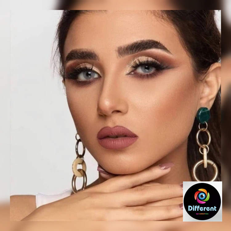 لنز رنگی فصلی و سالانه اسکای برند دهب (sky)