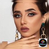 لنز رنگی فصلی و سالانه اسکای برند دهب (sky)