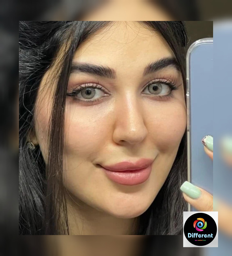 لنز رنگی فصلی و سالانه پلاتینیوم پرل برند دهب
