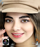 لنز رنگی رُز بزند یونیک