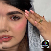 لنز رنگی فصلی ارکید براون برند رز