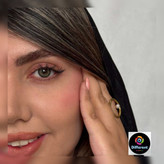 لنز رنگی فصلی ارکید گرین برند رز