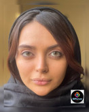 لنز رنگی کورال برند آیس کالر (سبز یشمی عسلی بدون دور)