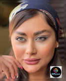 لنز رنگی گارنت برند آیس کالر (عسلی کهکشانی)
