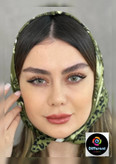 لنز رنگی لایت مارس برند آیس کالر (سبز روشن رگه دار)