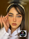 لنز رنگی شاینی براون برند آیس کالر (عسلی خاکی)