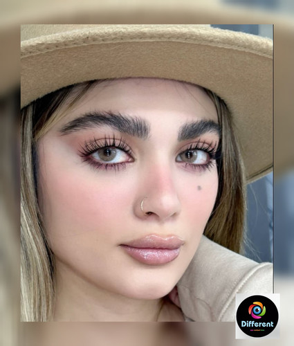 لنز رنگی شاینی براون برند آیس کالر (عسلی خاکی)