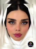 لنز رنگی آبی ایندیگو برند یونیک