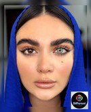 لنز رنگی باربی بلو یونیک
