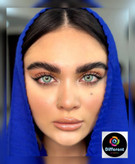 لنز رنگی باربی بلو یونیک