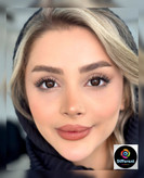 لنز رنگی نچرال بلک برند یونیک