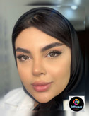 لنز رنگی دارک گری یونیک (طوسی عسلی)
