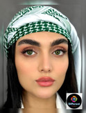 لنز رنگی وید گرین برند یونیک (سبز جنگلی تیله ای)
