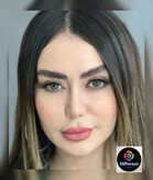 لنز رنگی وید گرین برند یونیک (سبز جنگلی تیله ای)