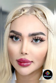 لنز رنگی دیالنا برند یونیک (سبز آبی)