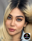 لنز رنگی دیالنا برند یونیک (سبز آبی)