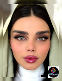 لنز رنگی آلاماندا برند یونیک (طوسی سبز)