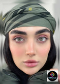 لنز رنگی آلاماندا برند یونیک (طوسی سبز)
