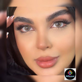 لنز رنگی گلد بلو آیس کالر سری لاکچری