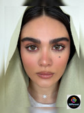 لنز رنگی گلد هیزل برند یونیک (gold hazel unique)