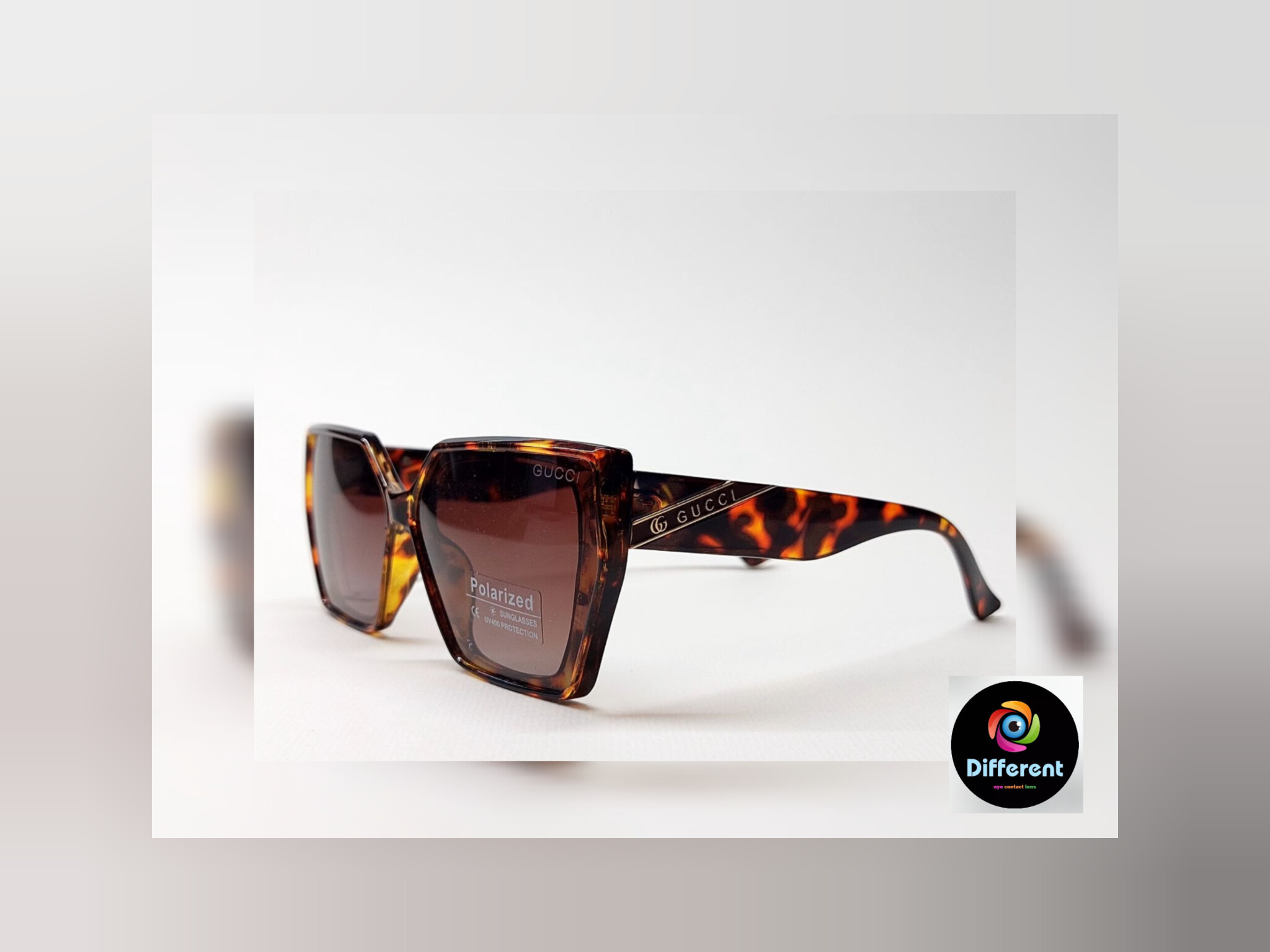 عینک آفتابی زنانه گوچی GUCCI ( پلاریزه -  استاندارد UV400)
