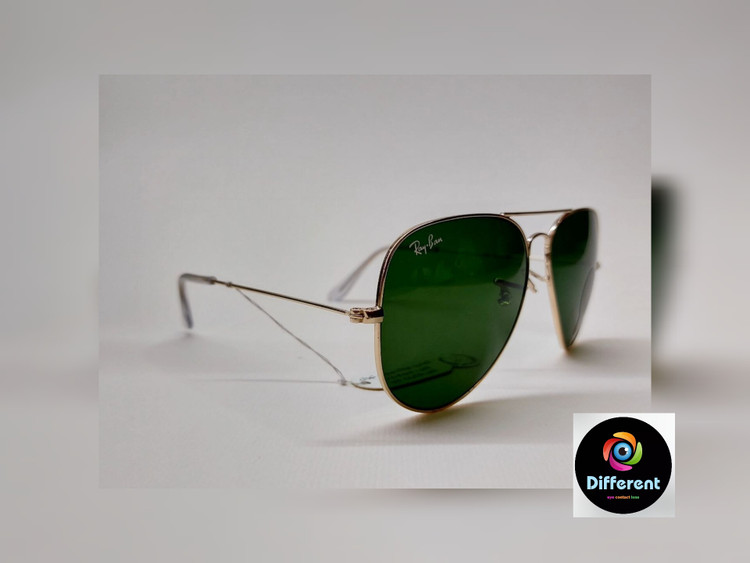 عینک آفتابی ری بن RayBan کلاسیک شیشه سبز - مناسب آقایان و خانم ها (استاندارد UV 400)