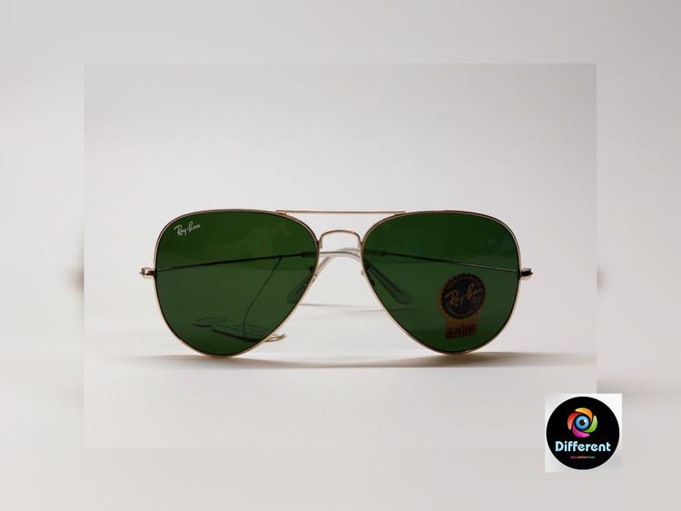 عینک آفتابی ری بن RayBan کلاسیک شیشه سبز - مناسب آقایان و خانم ها (استاندارد UV 400)