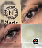 لنز رنگی مارلی کوارتزو طوسی سبز quartzo marly