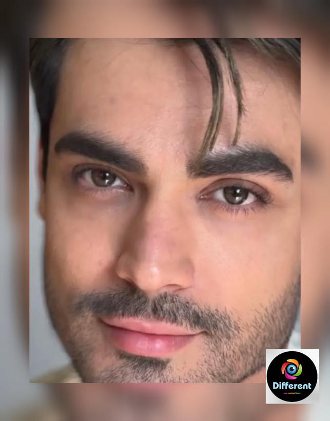 لنز رنگی آنجل گری مارلی angel gray marly طوسی زغالی دور دار