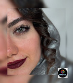 لنز رنگی آنجل کافی مارلی angel coffee marly