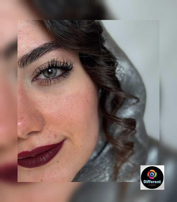 لنز رنگی آنجل کافی مارلی angel coffee marly