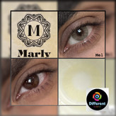 لنز رنگی مل برند مارلی سبز عسلی (mel marly)
