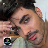 لنز رنگی لیا دریم برند مارلی سبز طوسی ( lia dream marly)