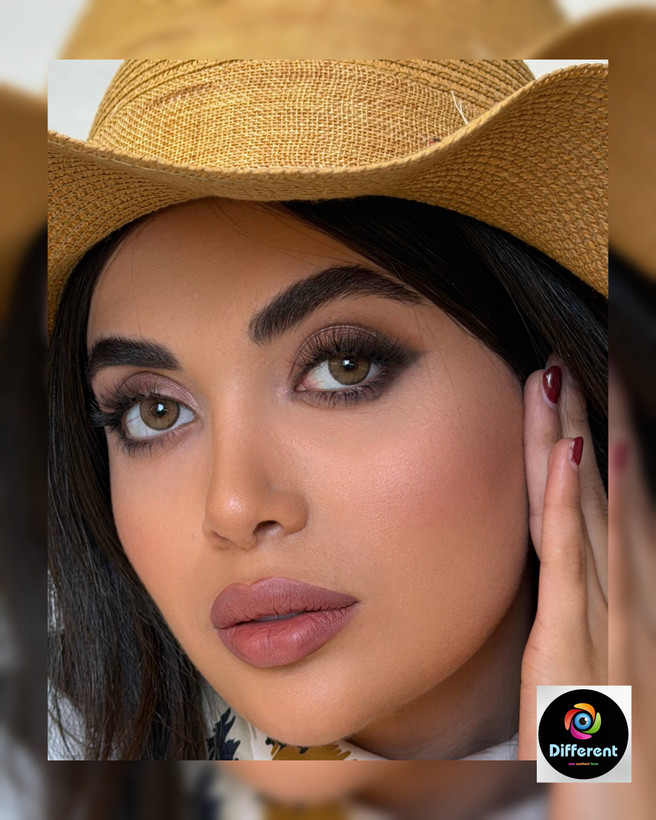 لنز رنگی ربل براون برند کلاریتا (rebel brown)