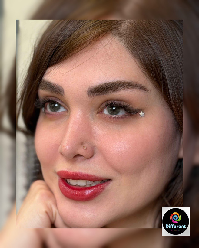 لنز رنگی ربل هیزل برند کلاریتا (rebel hazel)
