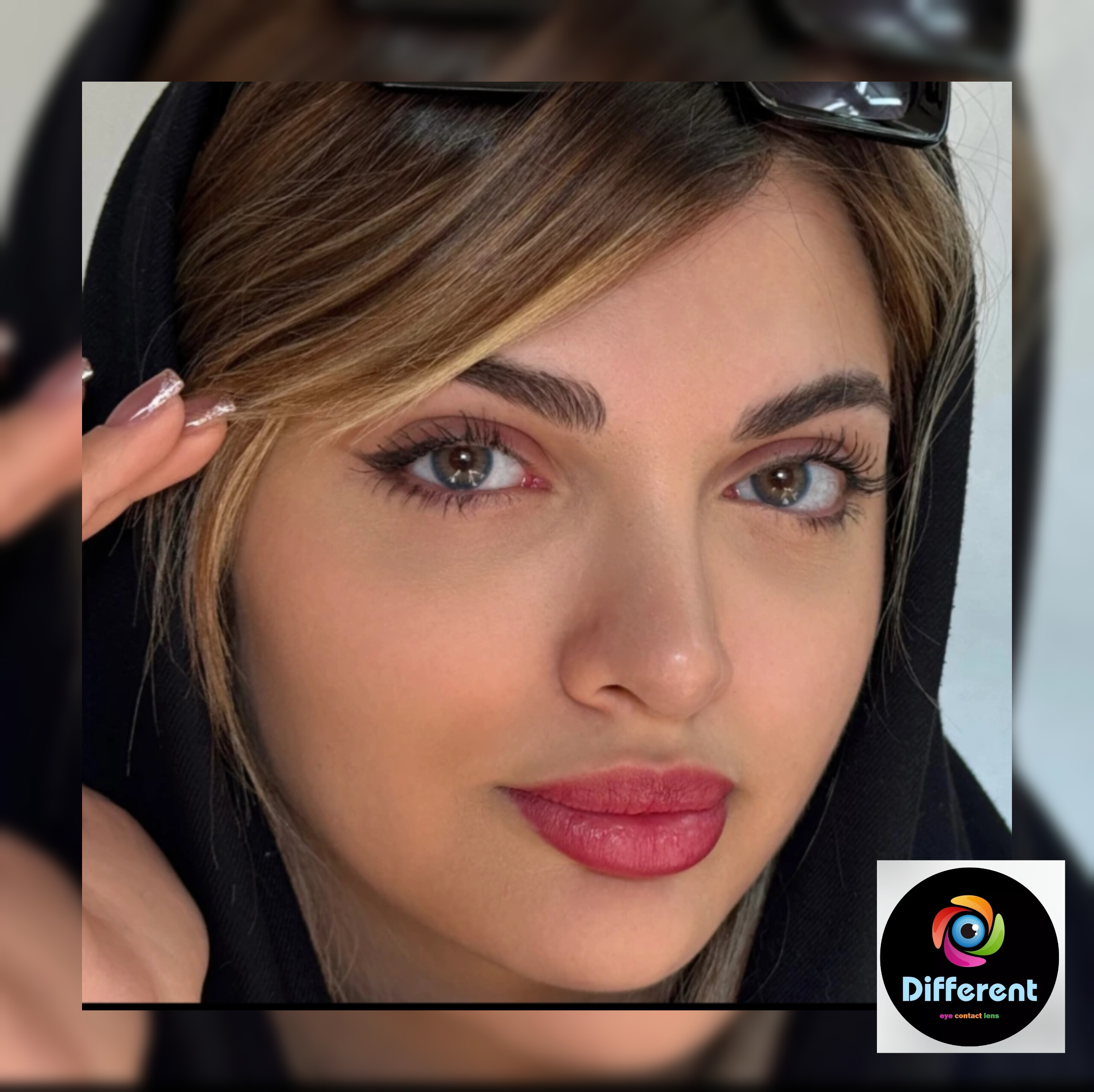 لنز رنگی دیپ نیوی برند کلاریتا