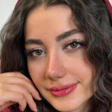 لنز کاتیا اسکای هیزل عسلی رگه دار