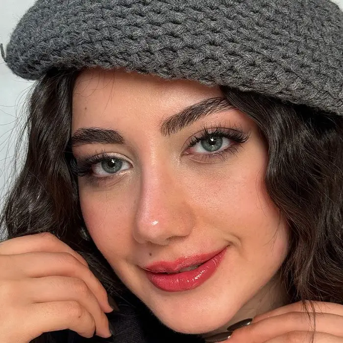 لنز کاتیا اسکای گرین سبز رگه دار